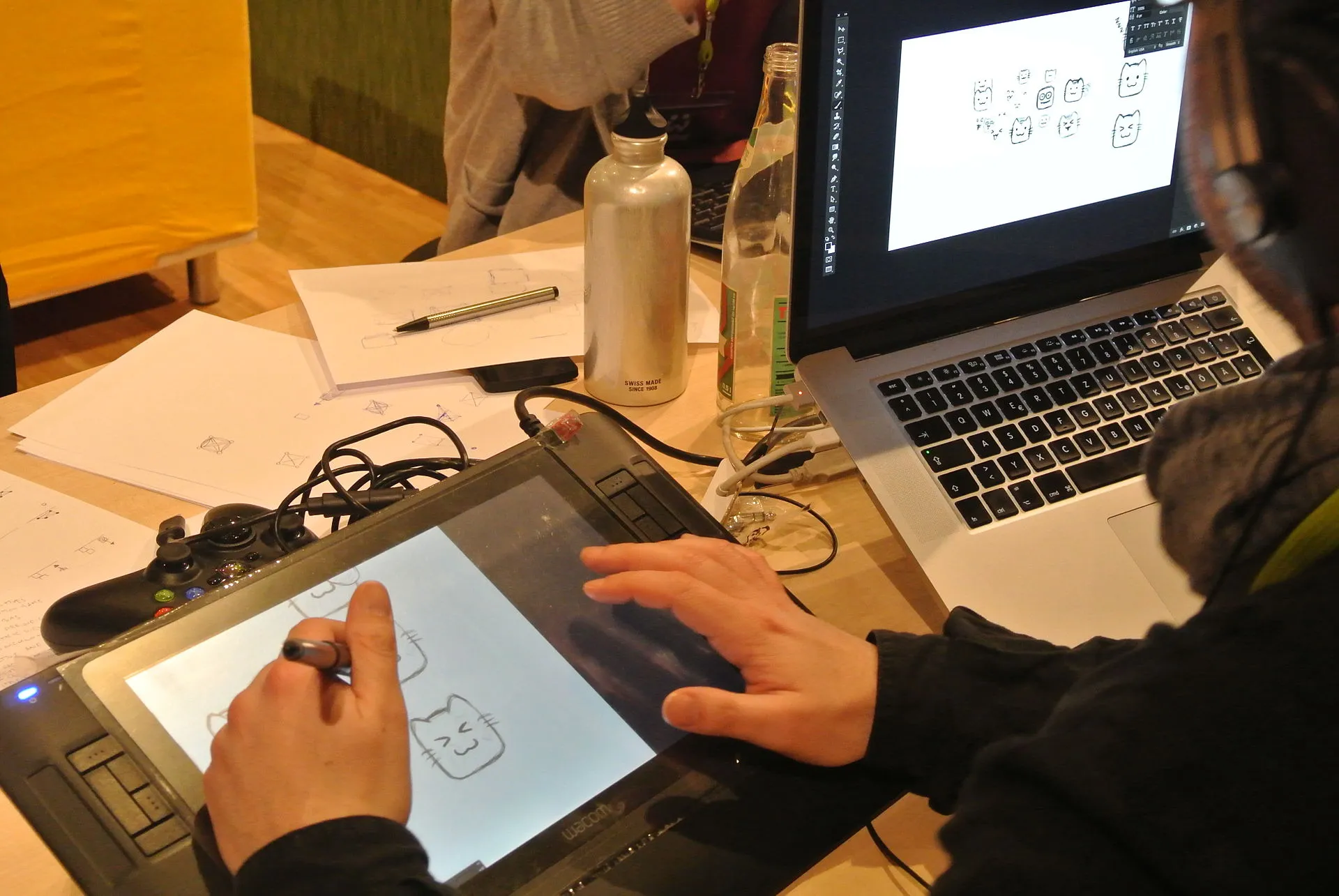 tablet screen