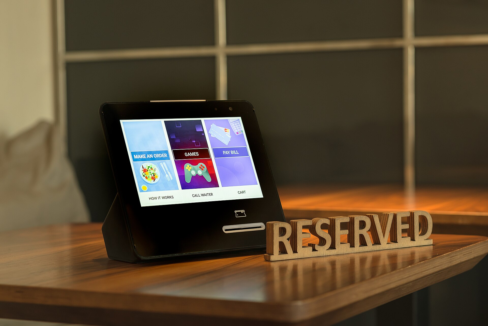 tablet screen