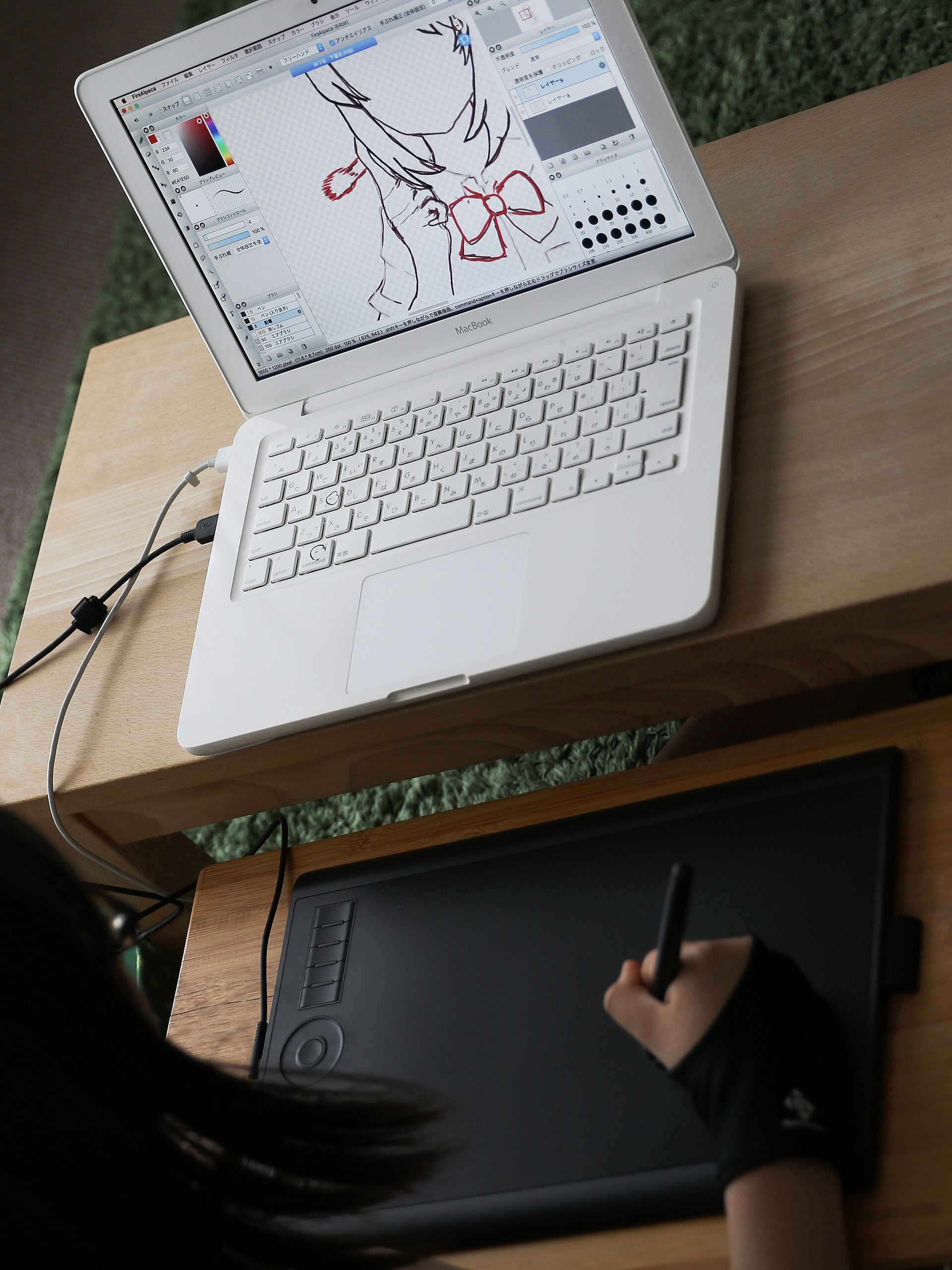 tablet screen