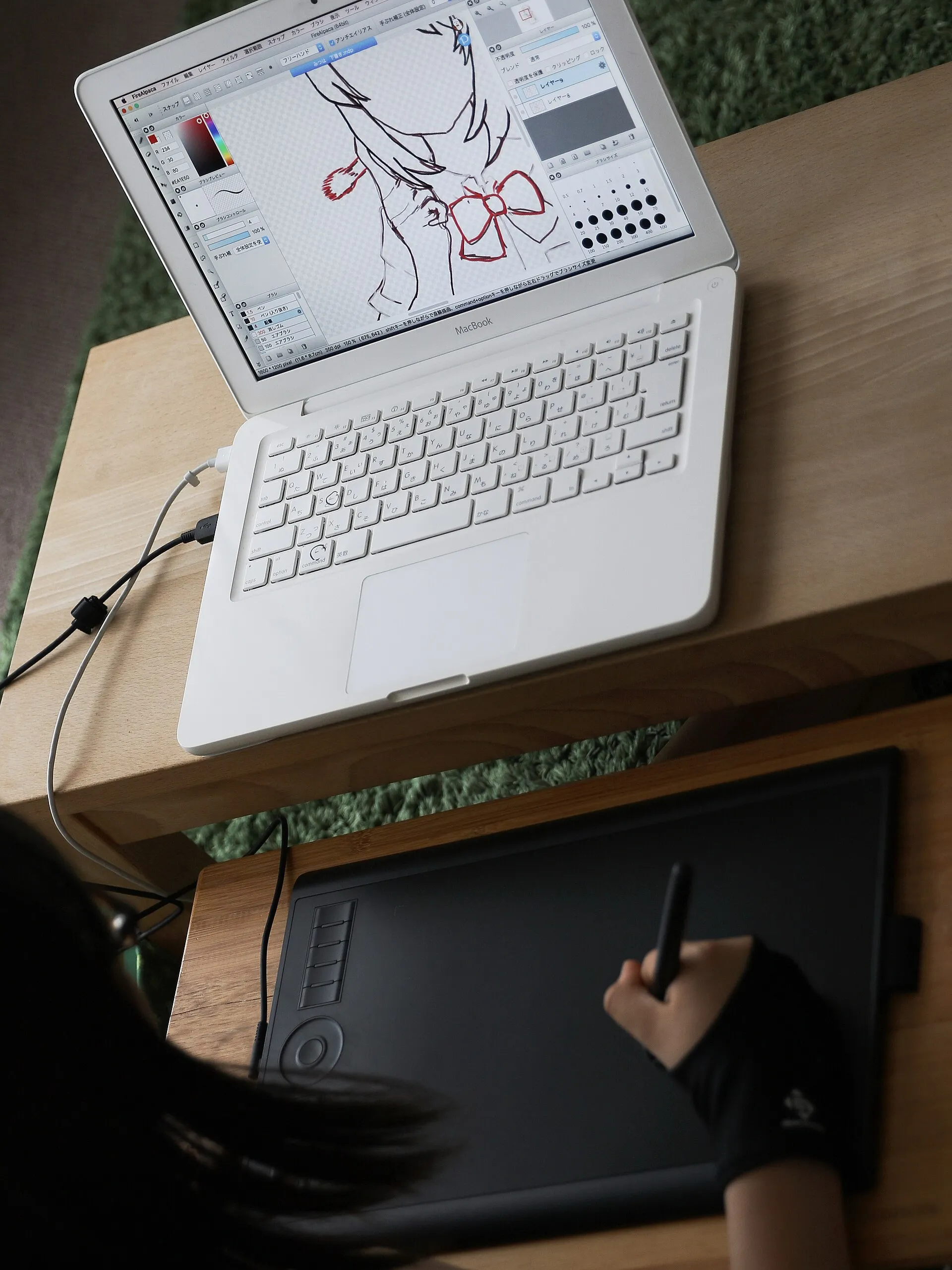 tablet screen