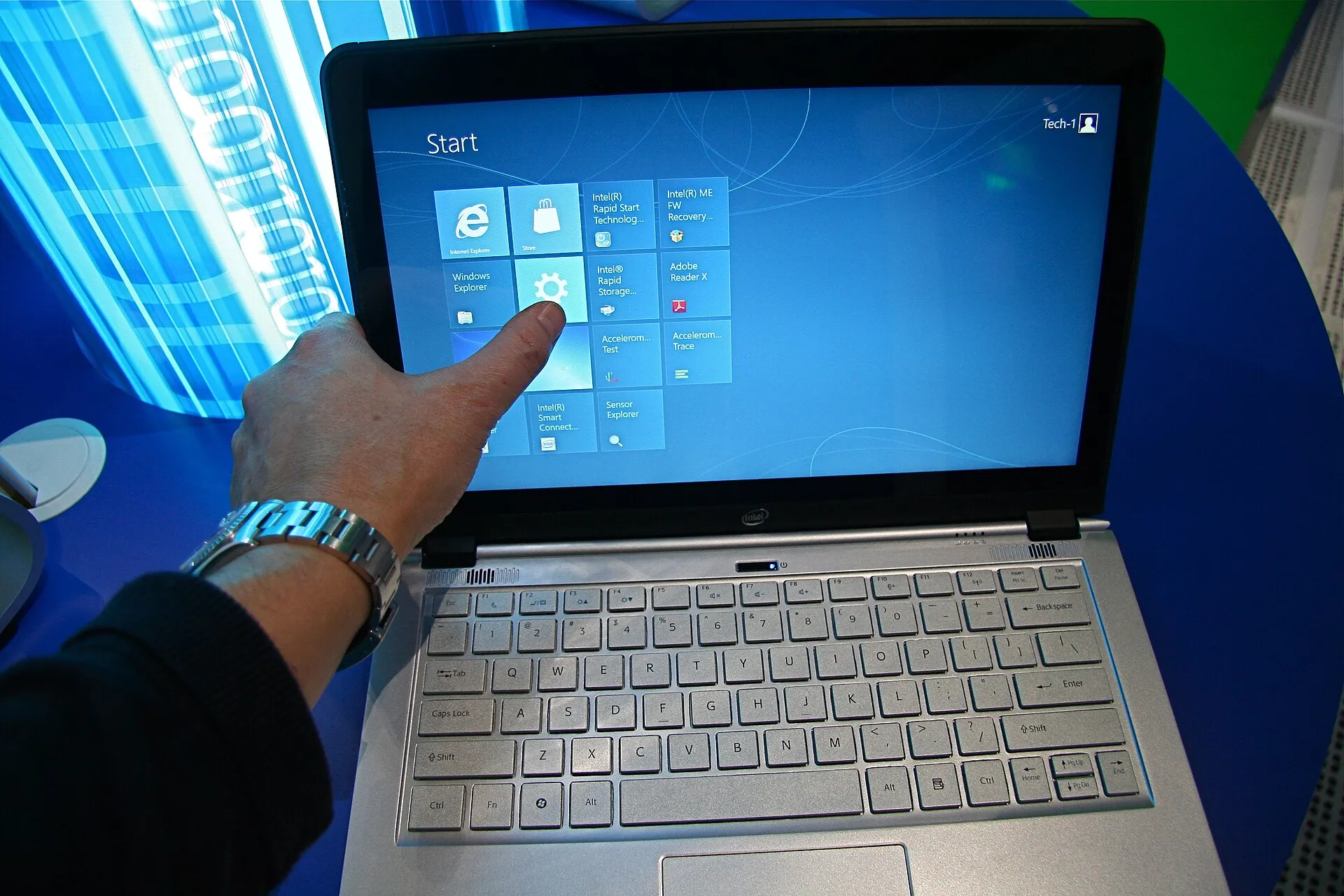laptop screen